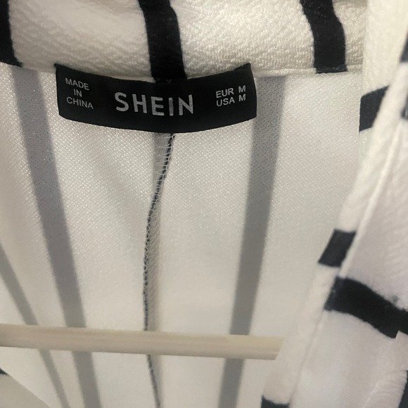 Shein Women's Open Front Long Vest Jacket Casual Sleeveless Longline Medium - Picture 7 of 7